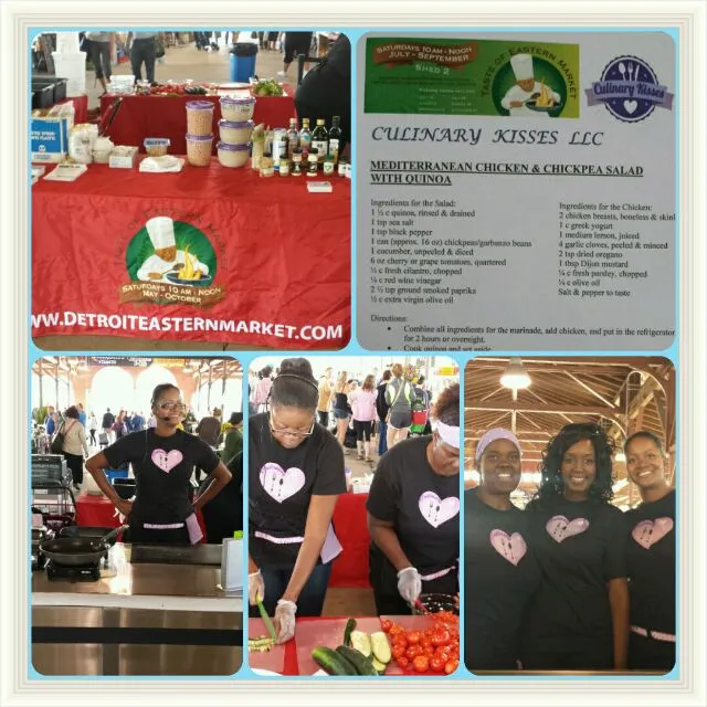 Cooking demo at Eastern Market #healthy #quinoa #cooking|Culinary Kissesさん