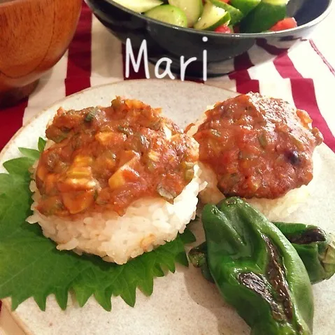 ✨【❤︎ソウルフード❤︎】ネギ味噌焼きおにぎり✨|Mariさん