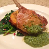 Hatch Chili Chimichurri Pork Chop|Mark Walpoleさん