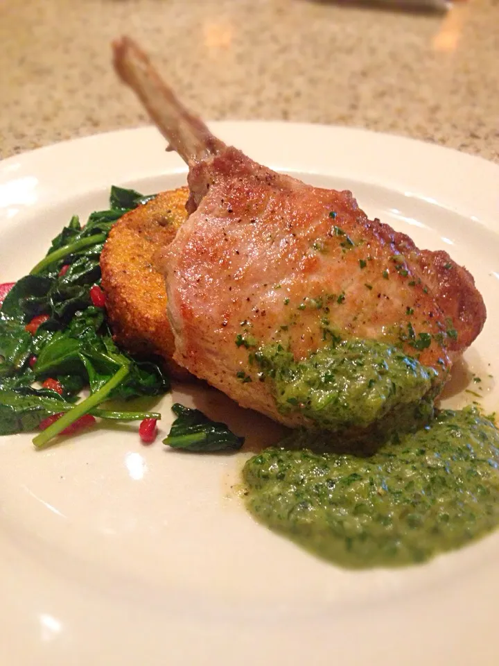 Hatch Chili Chimichurri Pork Chop|Mark Walpoleさん