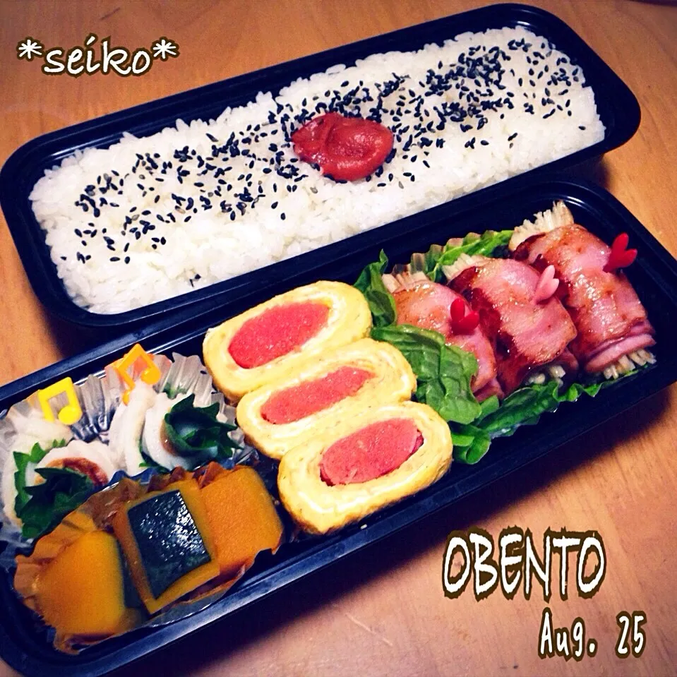 旦那さんのお弁当☆ 2014.8.25|*seiko*さん