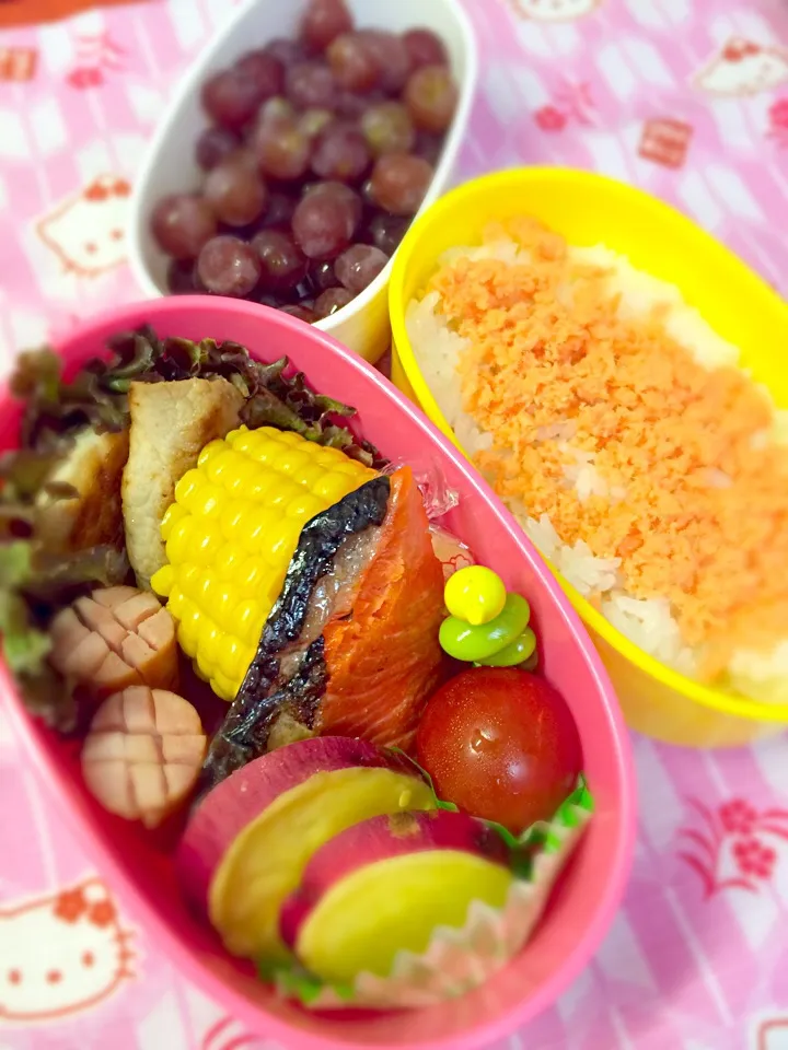 長女今日から新学期！この夏最後の学童弁当！|masamiさん