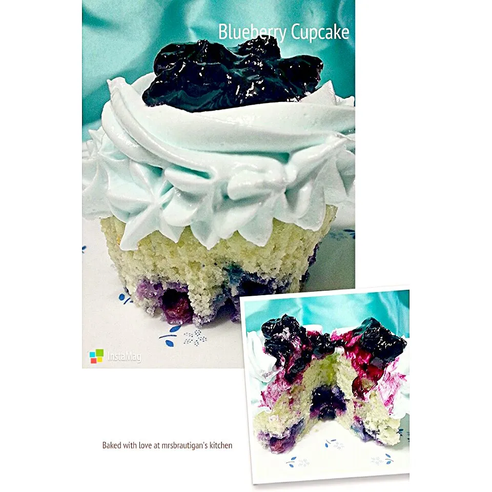 Blueberry Cupcake|mrsbrautiganさん