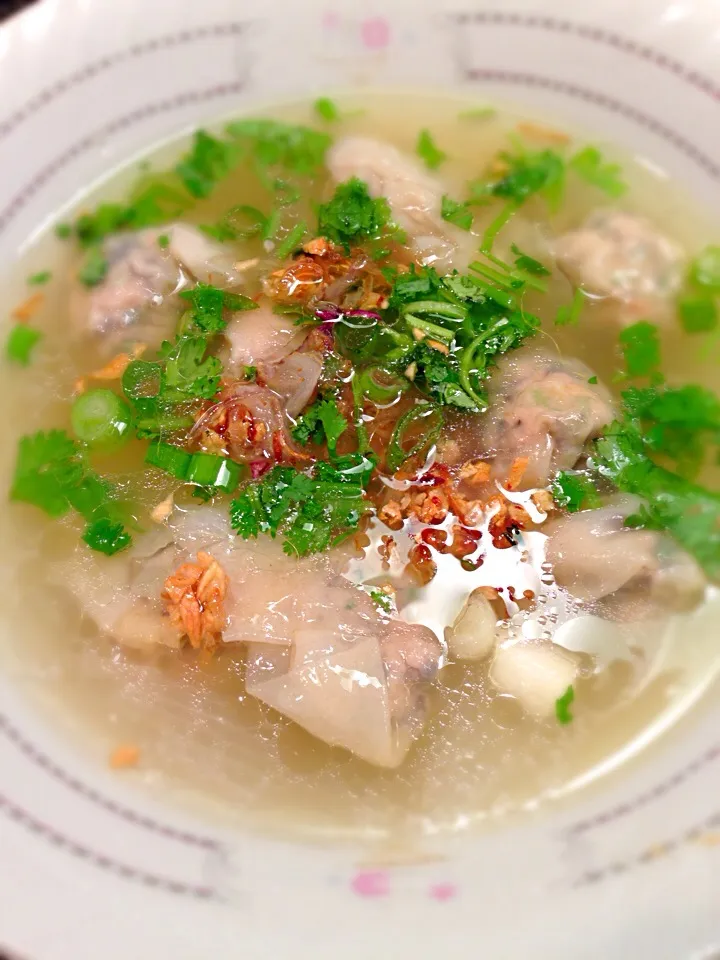 Wonton chicken soup|Allissa Zhaoさん