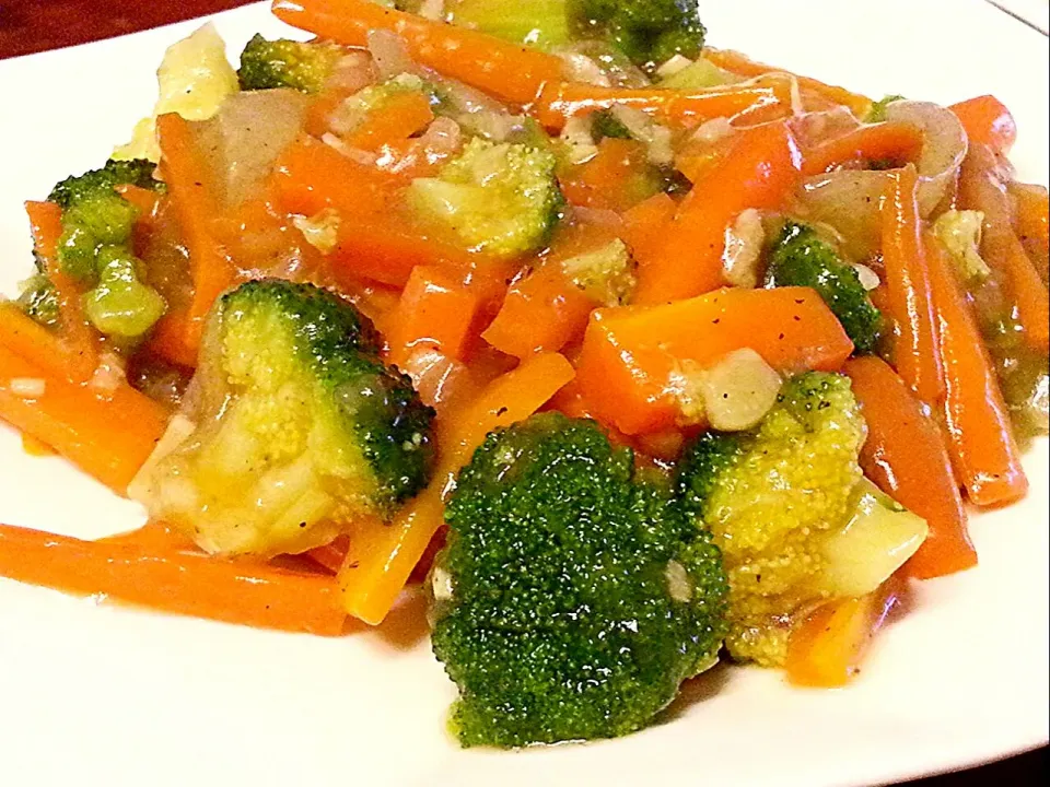 Broccoli and Carrots in Oyster Sauce|mrsbrautiganさん