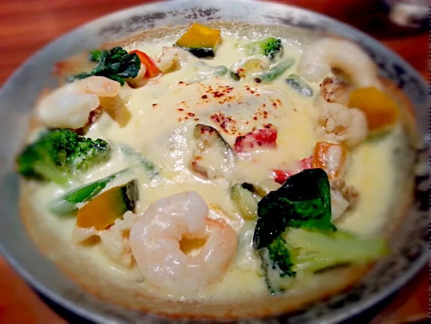 Seafood gratin #おいしい|Maikさん