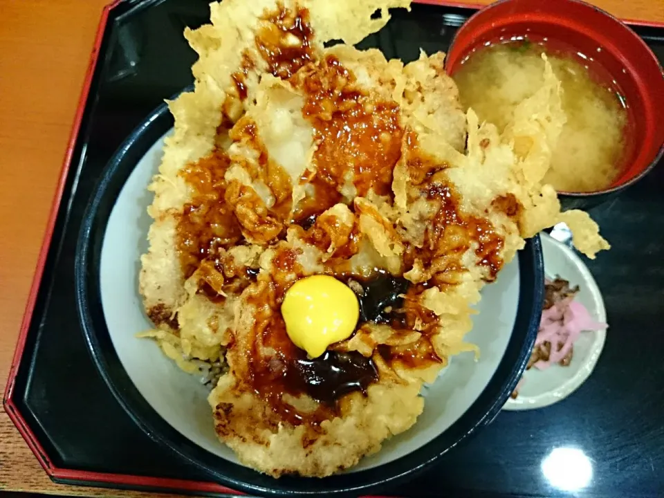 ソース豚天丼|ツツカメさん