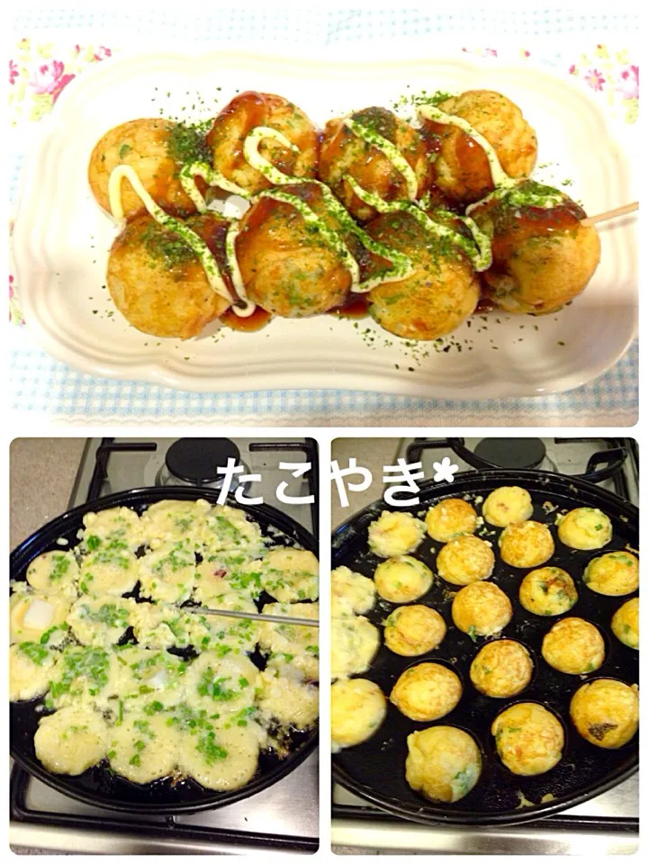 Snapdishの料理写真:Takoyaki*|sanaさん