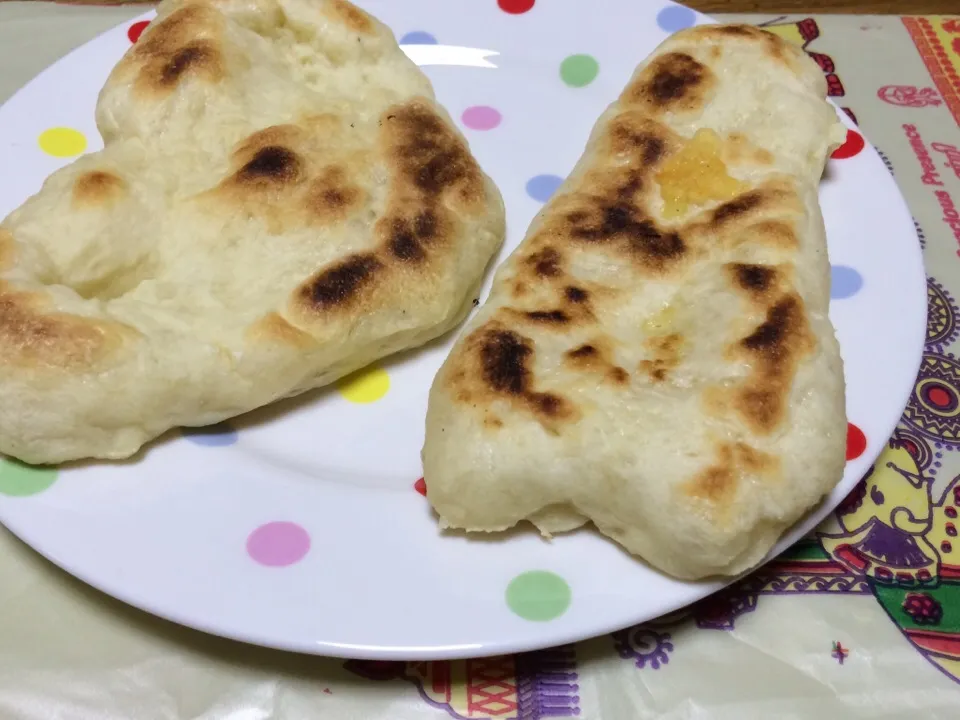 Hajimeさんの料理 チーズクルチャとナン|cocoaさん
