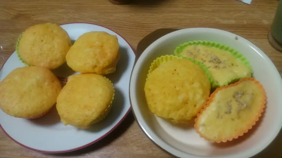 にんじんのカップケーキ。|平野 ゆみこさん