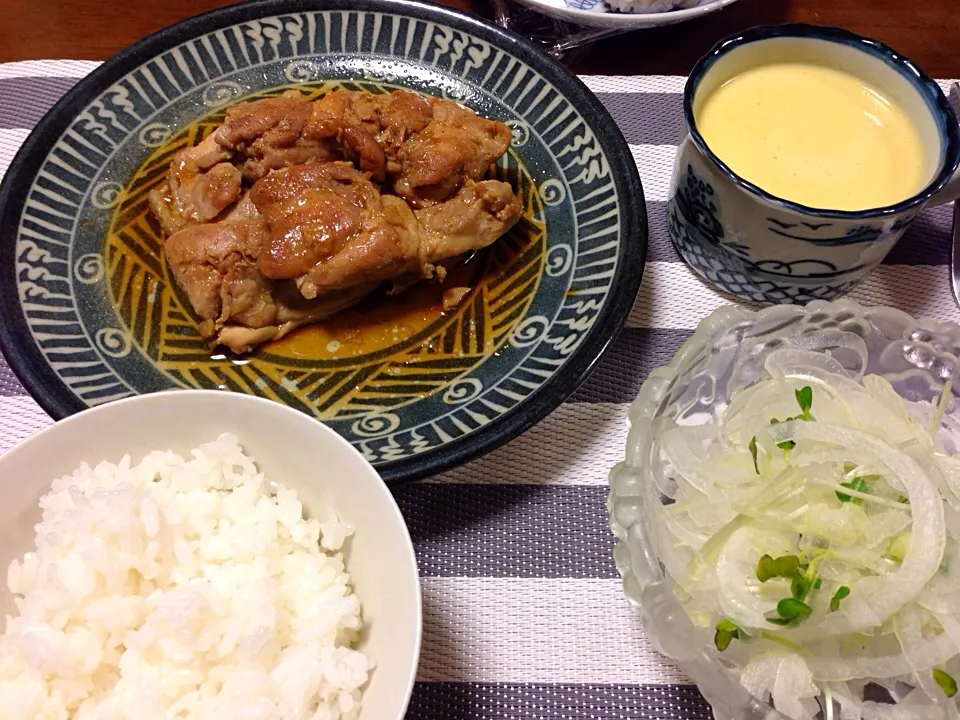 鶏の照り焼き|愛ペガさん