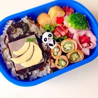 Snapdishの料理写真:息子へのお弁当|あさみさん