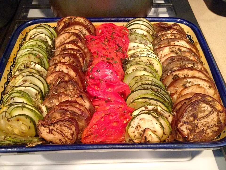 Snapdishの料理写真:ratatouille tian|Matthew Cashenさん