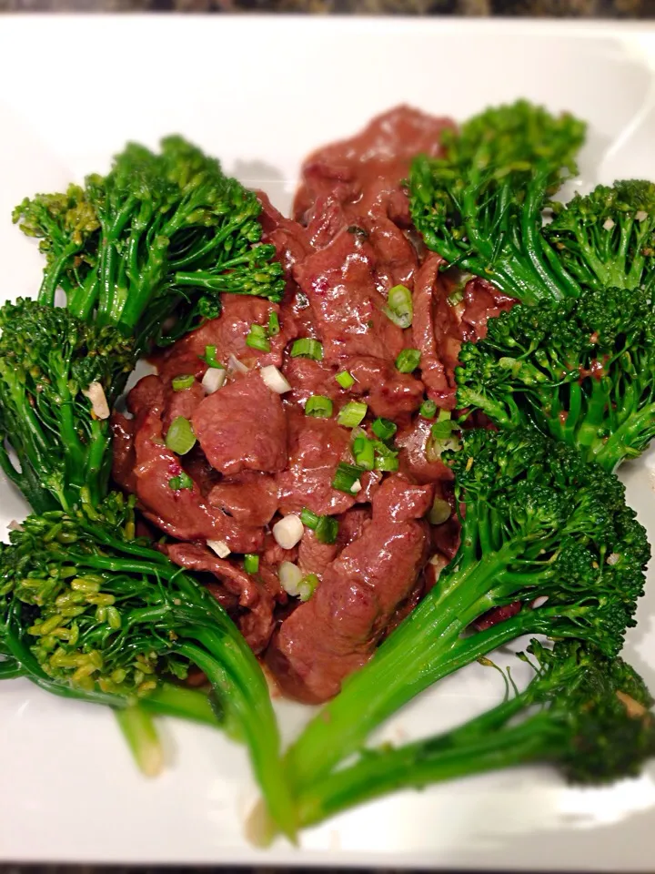 Broccolini Beef Stir Fry|Allissa Zhaoさん