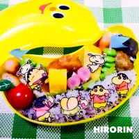 クレヨンしんちゃんのお弁当♡