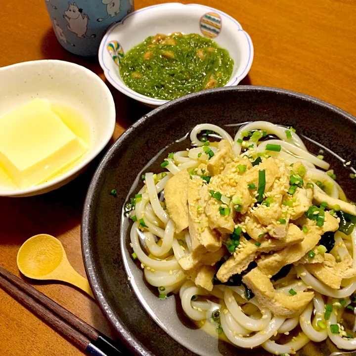 夏バテで食欲減退の息子に〜きざみぶっかけ饂飩|リンコさん