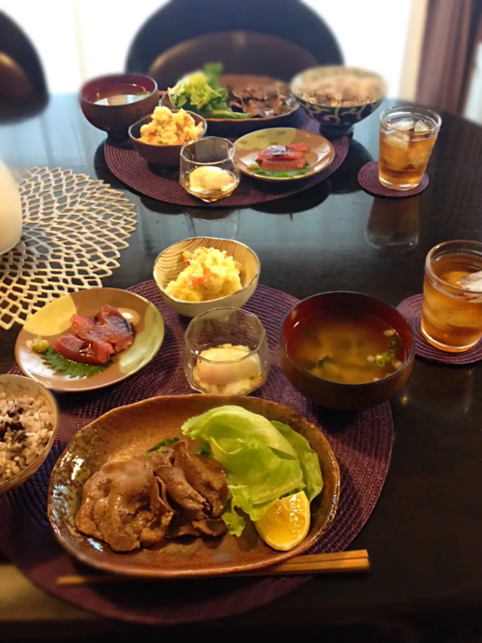 牛タン定食(*^^*)|青い空さん