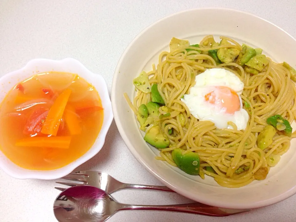 アボカドのペペロンチーノ(ほんのり醤油風味)|Ayakoさん