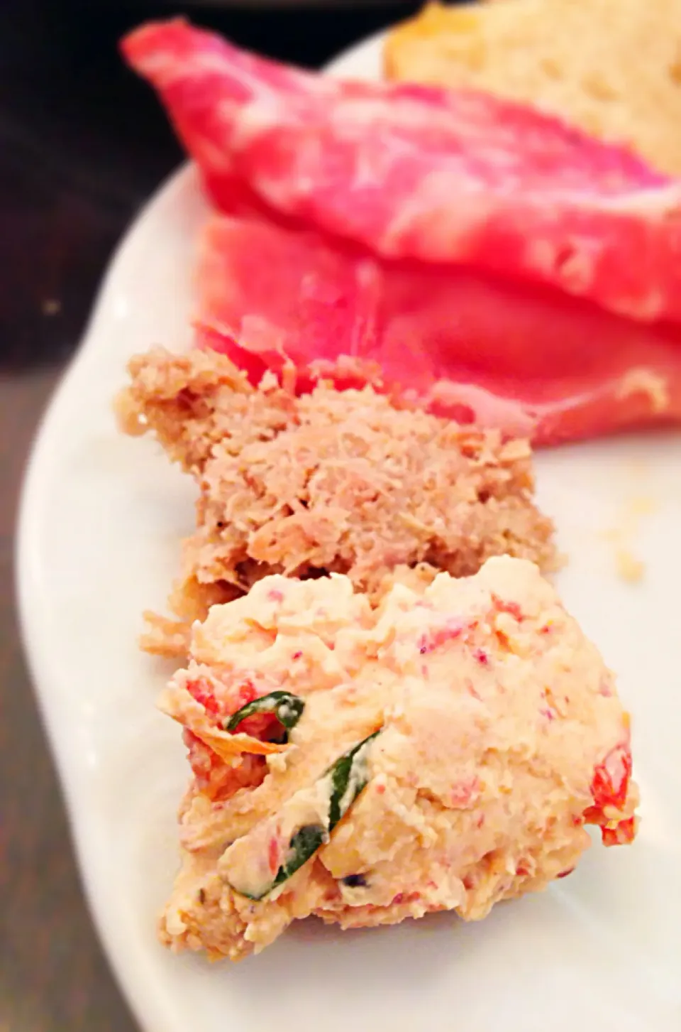 Duck rillete, tomato dip. English high tea@L'espresso, Goodwood Park Hotel.|coxiella24さん