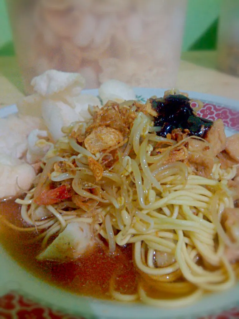 Lontong mie #indonesiandish|cancerina pandanさん