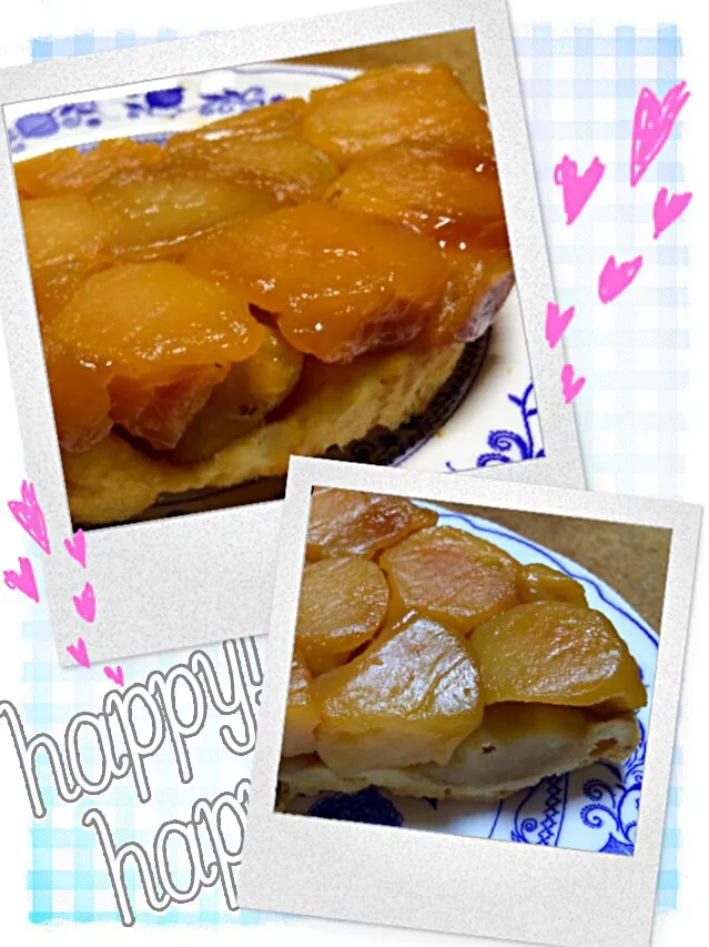 Tarte Tatin ータルトタタン断面図|cocoaさん