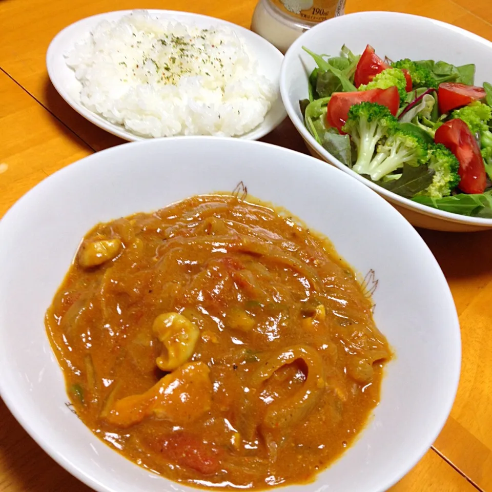 インド風チキンカレー|カウンター嬢さん