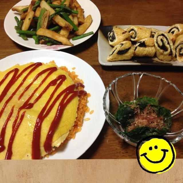 Snapdishの料理写真:8月26日の夕飯|watamaru920さん