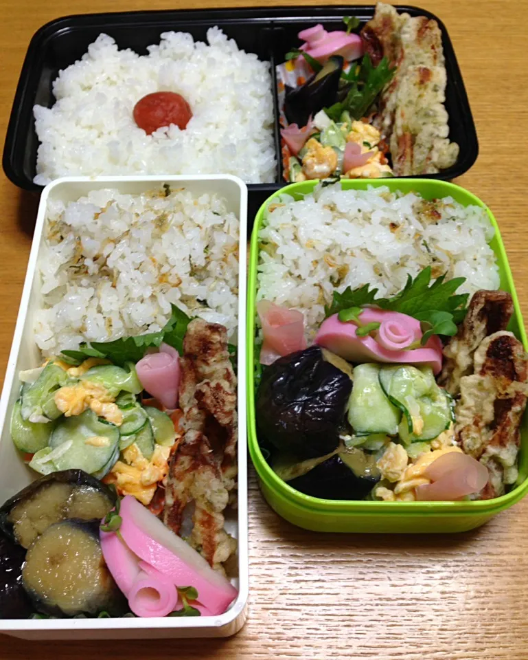 8月27日3人弁当🌹🌹|川上千尋さん