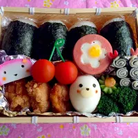 今日の息子のお弁当2014/08/27