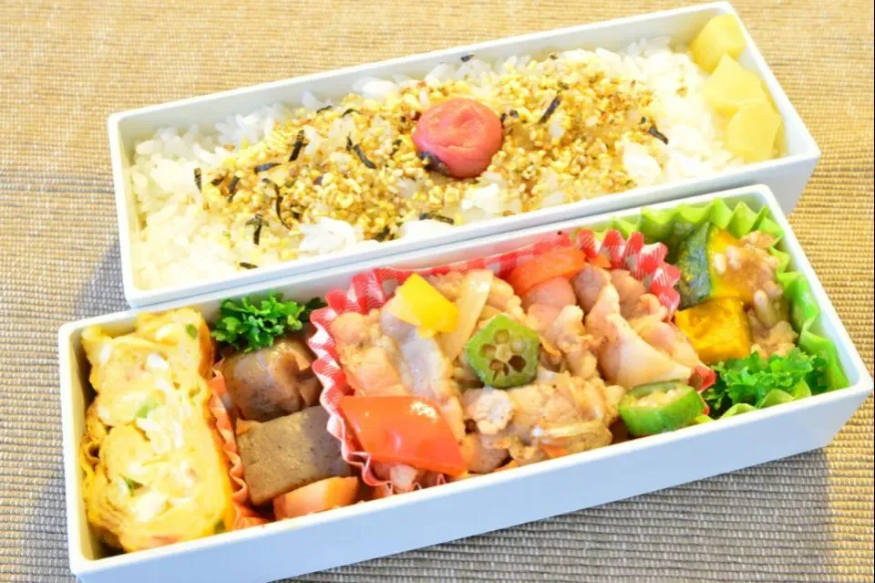 8/27(水) 自分のお弁当♪|つうさんさん