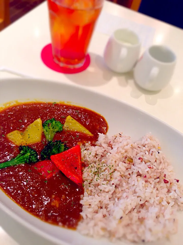 五穀米の夏野菜カレー|しーちゃん@さん