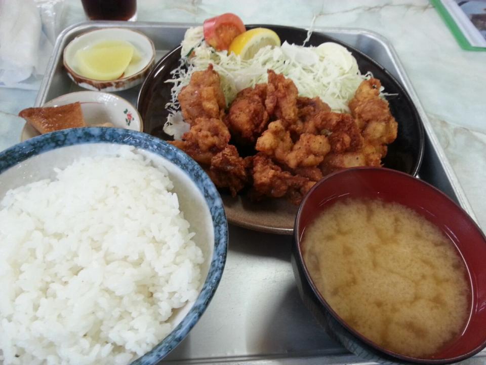 唐揚げ定食