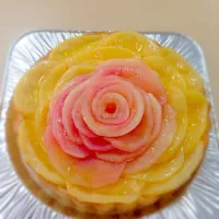 りんごの薔薇ケーキ|ちーずさん