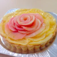 りんごの薔薇ケーキ|ちーずさん