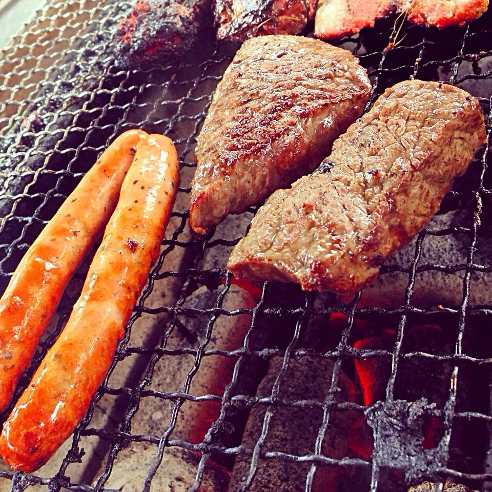 飛騨牛ステーキ肉でBBQ♡|amiさん