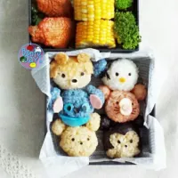 Disney tsumtsum bento|bentodaysさん