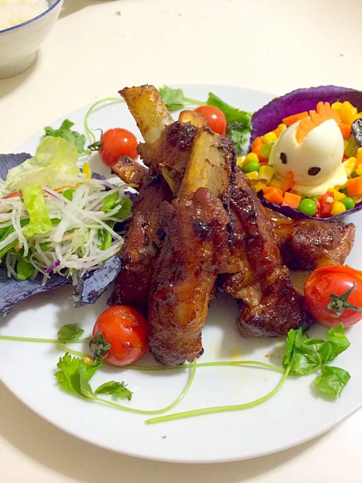 Melt-in-your-mouth Barbecued Ribs😋🍴🍷|MJ🇵🇭🇯🇵さん