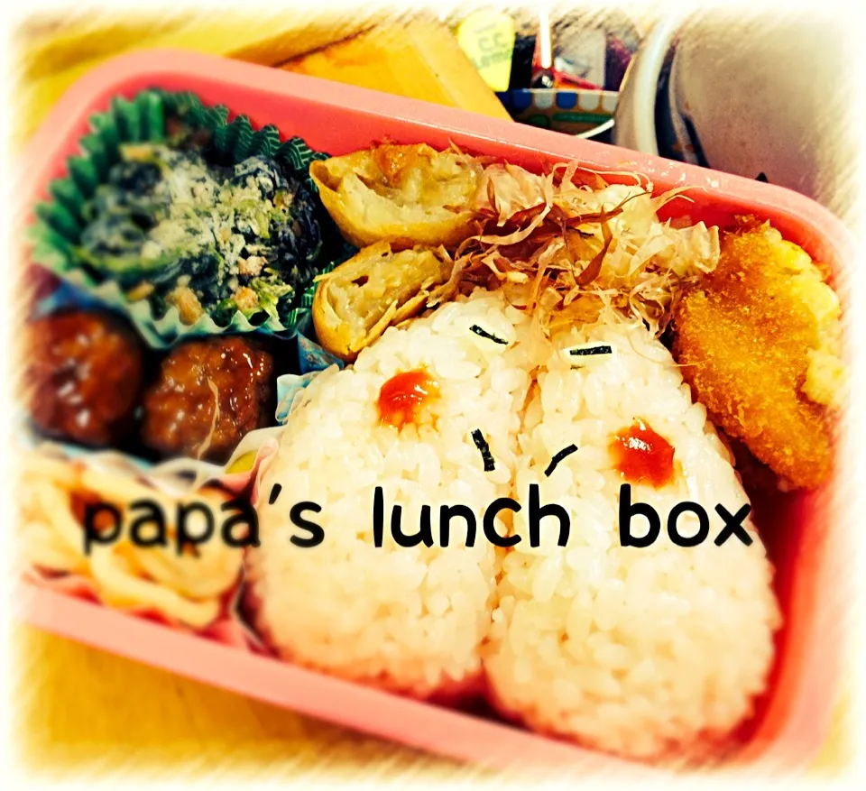 papa lunch♡|miiさん