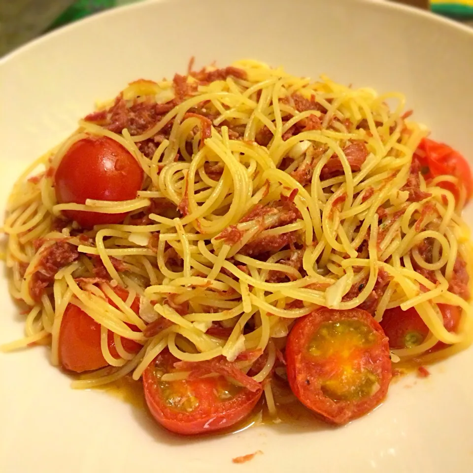 Tomato Cornedbeef Pasta|Kath Kanekoさん