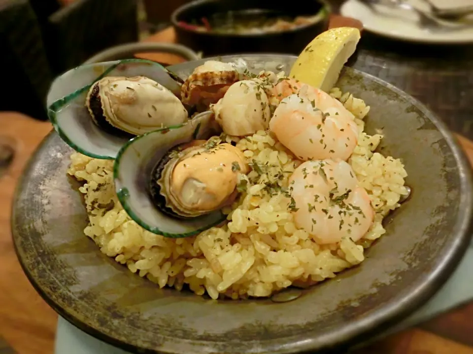 seafood paella|Yvonne C.さん