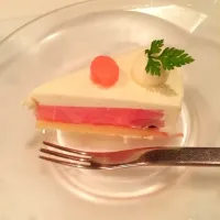 Watermelon cake🍰|Ruka Urabeさん