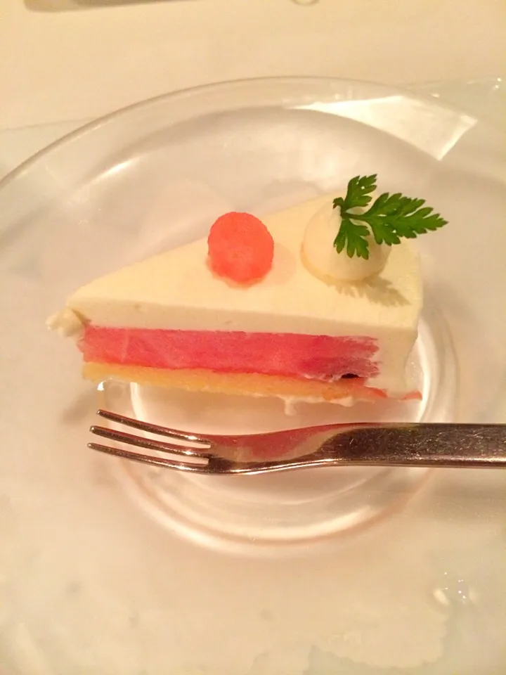 Watermelon cake🍰|Ruka Urabeさん