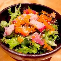 Sashimi salad|Jems Bongさん