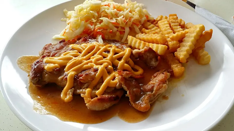 Yummy Mexican Grill Chicken Chop with Cheese!|Jason Tohさん