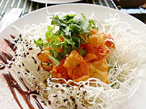 Shrimp crispy rice noodles|Tya LaCroaziaさん