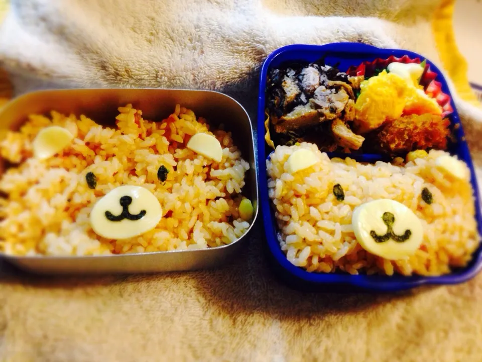 Snapdishの料理写真:夏休み最後のお弁当|Mami Nakamuraさん