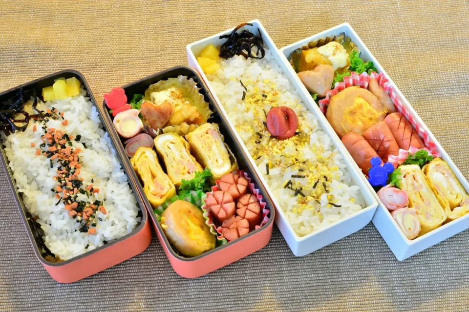 8/28(木) 娘と自分のお弁当♪|つうさんさん