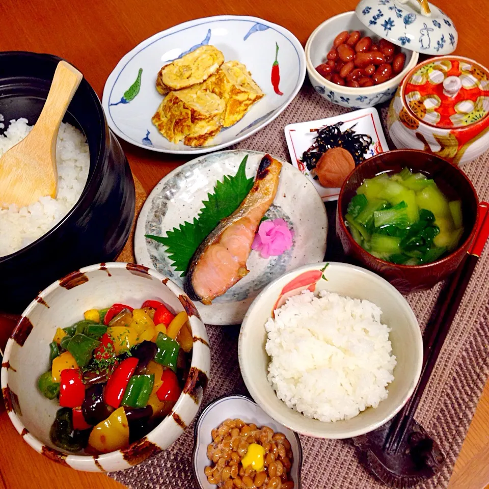 日本人で良かった🎶で朝ご飯🍀|デミさん