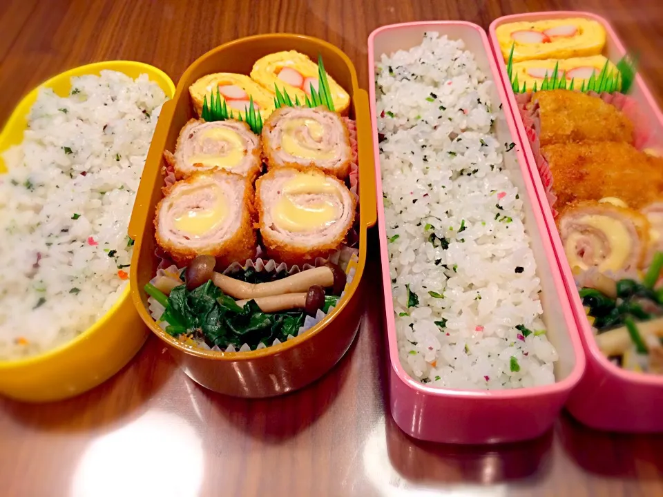 リベンジ、キックベース大会用 トンカツ弁当♪|NARUさん