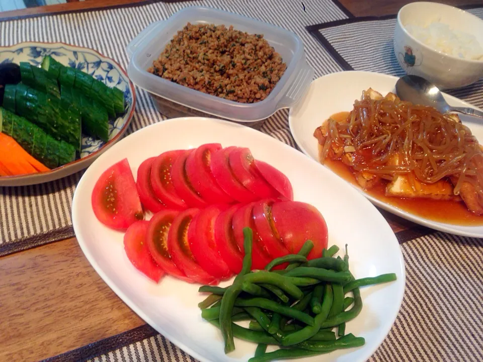 Snapdishの料理写真:7月23日 夜ごはん|なるなるさん